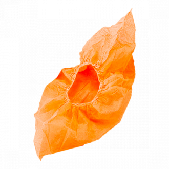 Бахилы полиэтилен оранжевый особо прочные 1-TOUCH 100 шт/уп