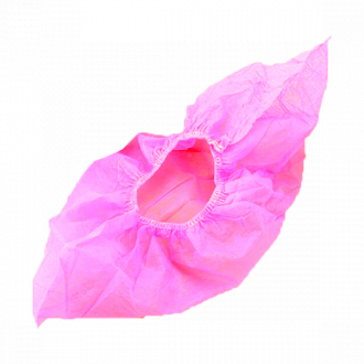 Бахилы полиэтилен розовый особо прочные 1-TOUCH 100 шт/уп